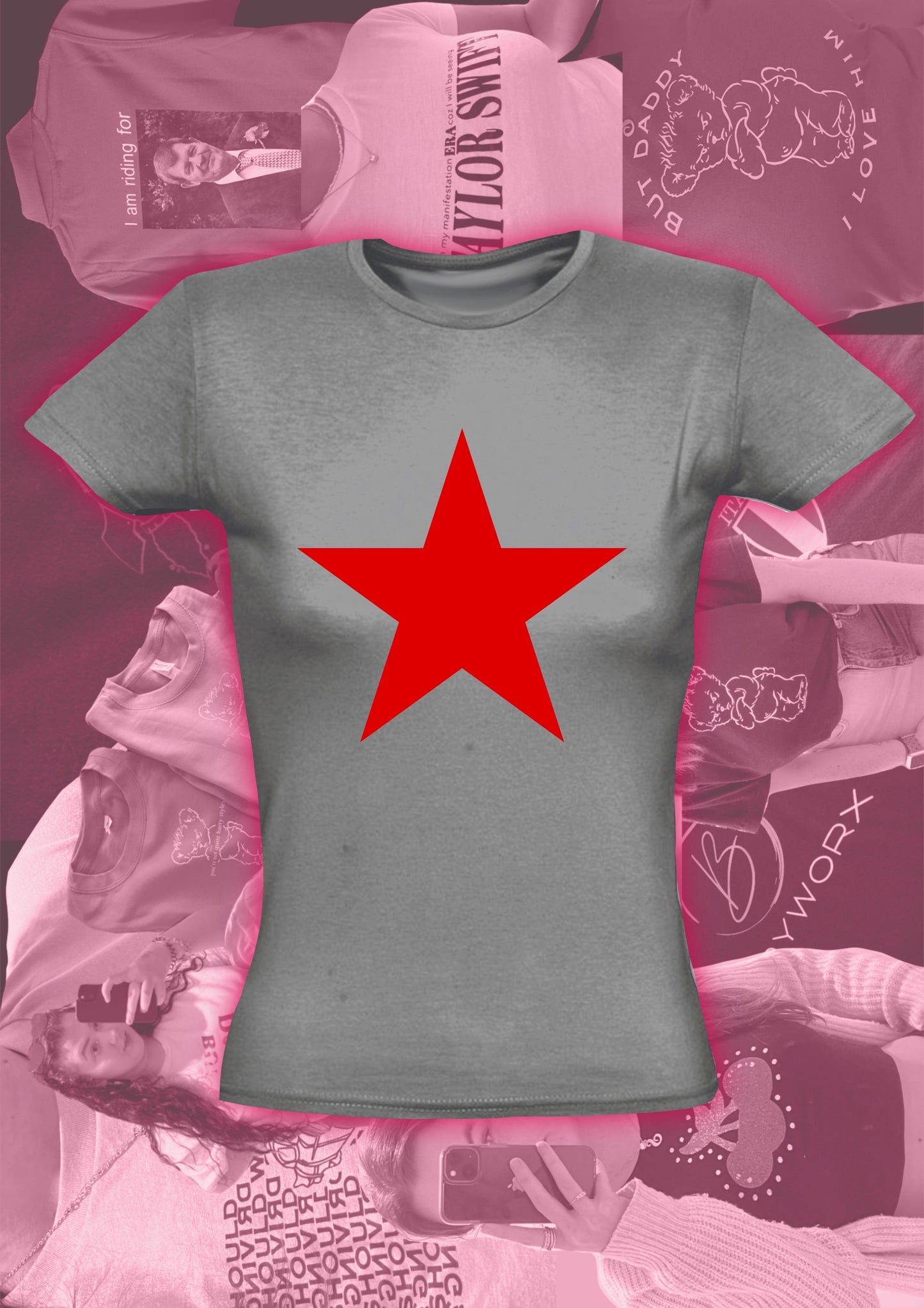 Iconic Red Star T-Shirt - multiple colours available