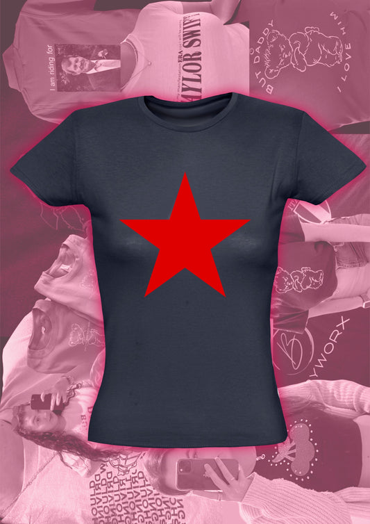 Iconic Red Star T-Shirt - multiple colours available