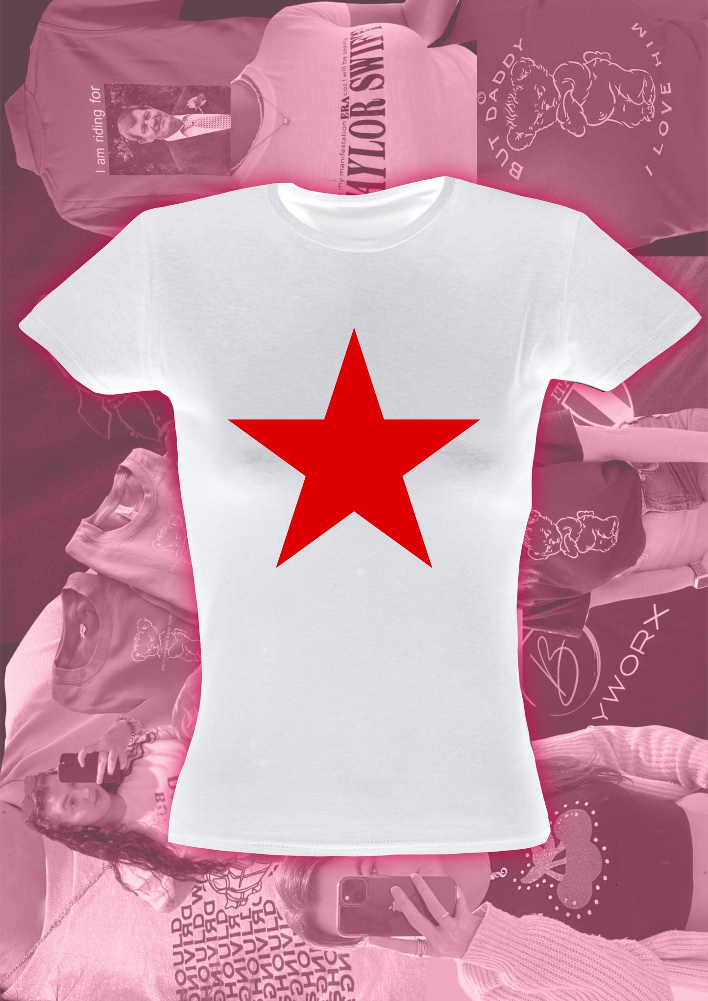 Iconic Red Star T-Shirt - multiple colours available