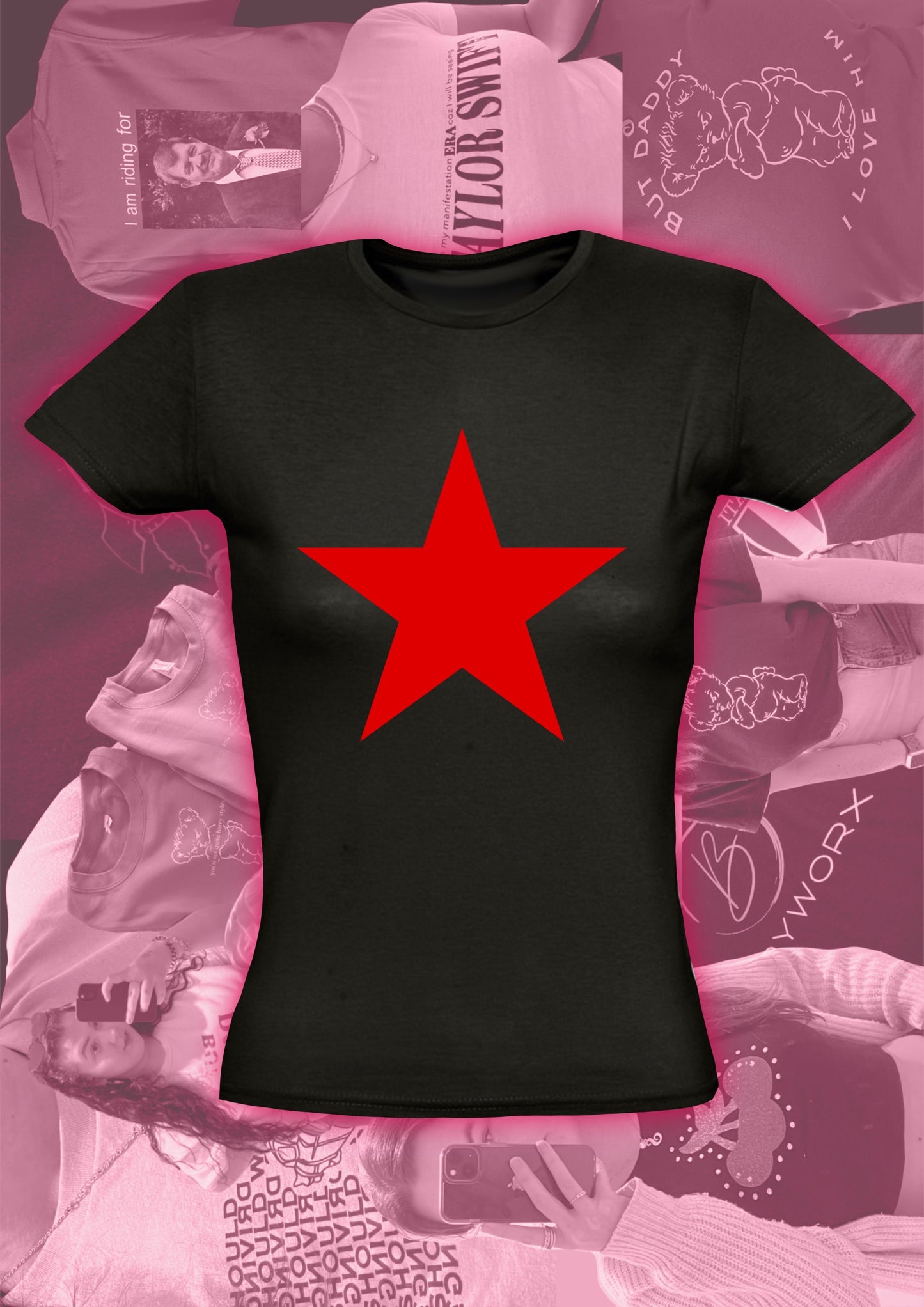 Iconic Red Star T-Shirt - multiple colours available