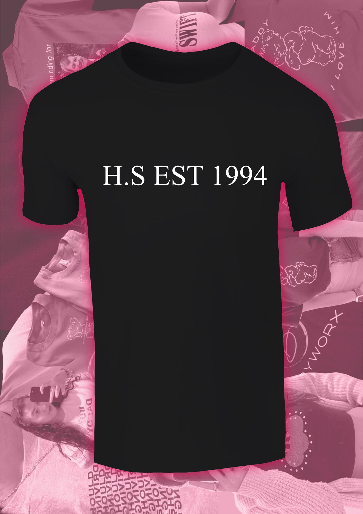 1994 Black and White T-shirt