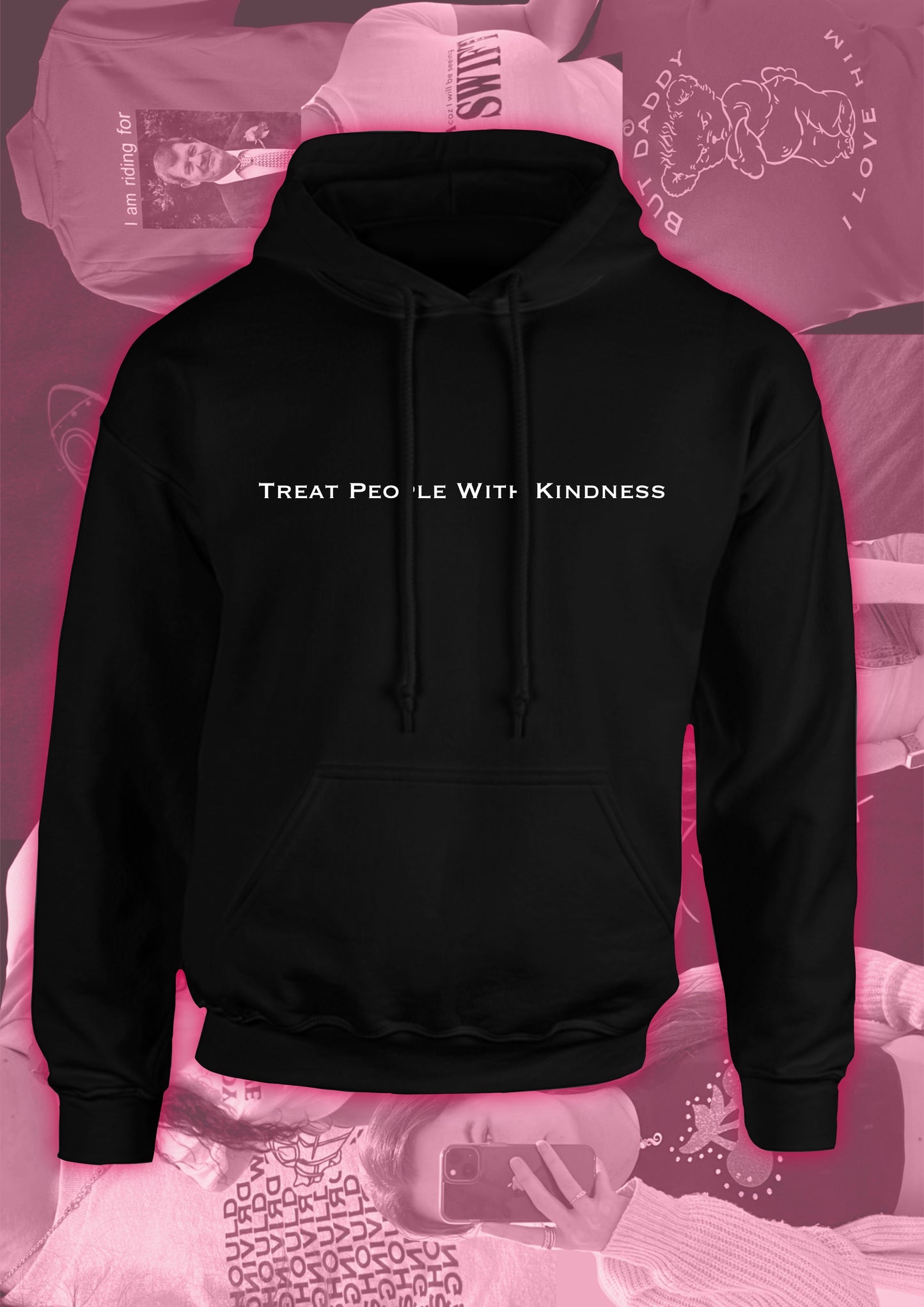 TPWK Black and White Hoodie