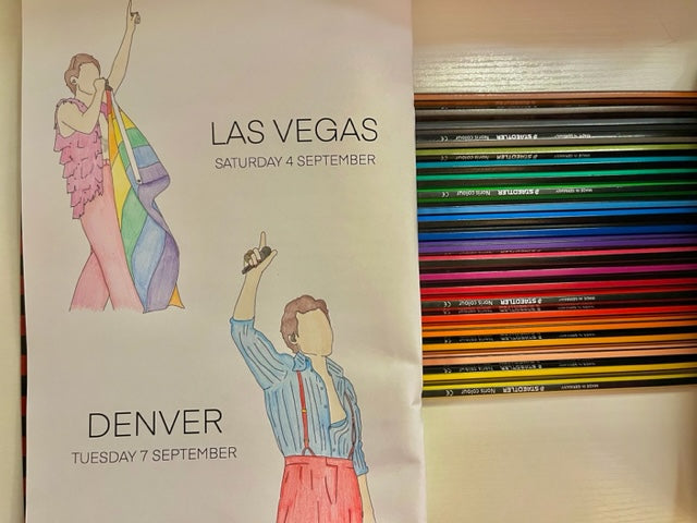 Love Colouring Tour - The beginning