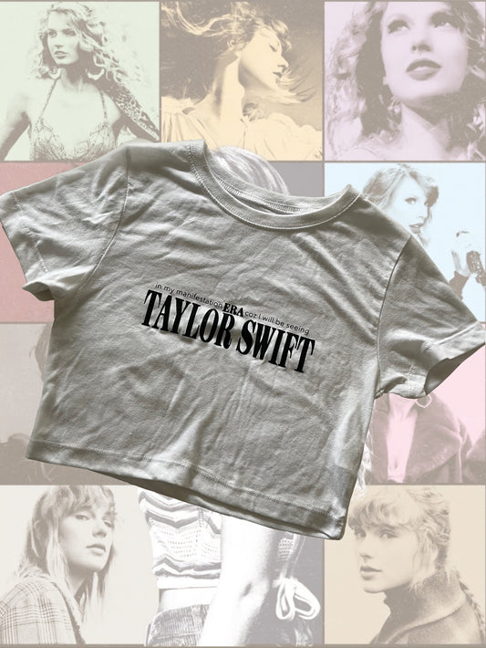 Manifestation Era Cropped Tshirt