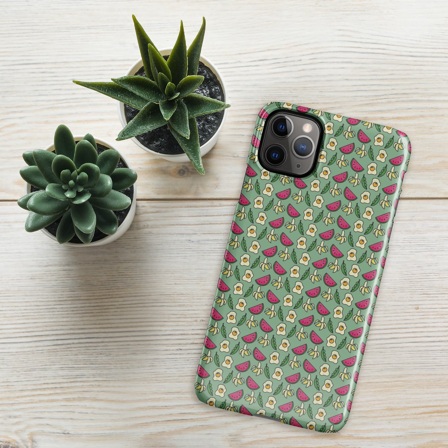 Green HS No Aubergine phone case for iPhone