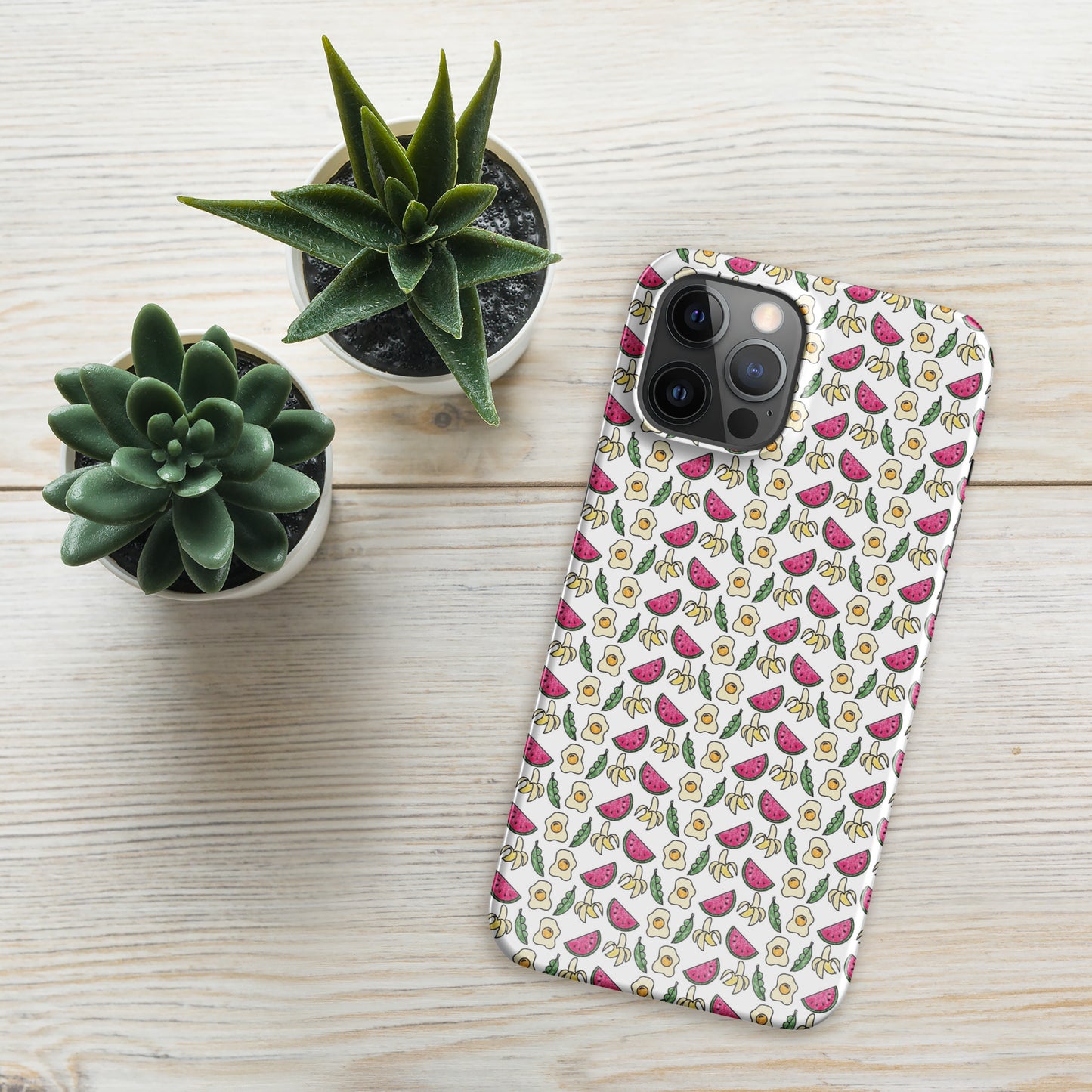 White HS No Aubergine phone case for iPhone