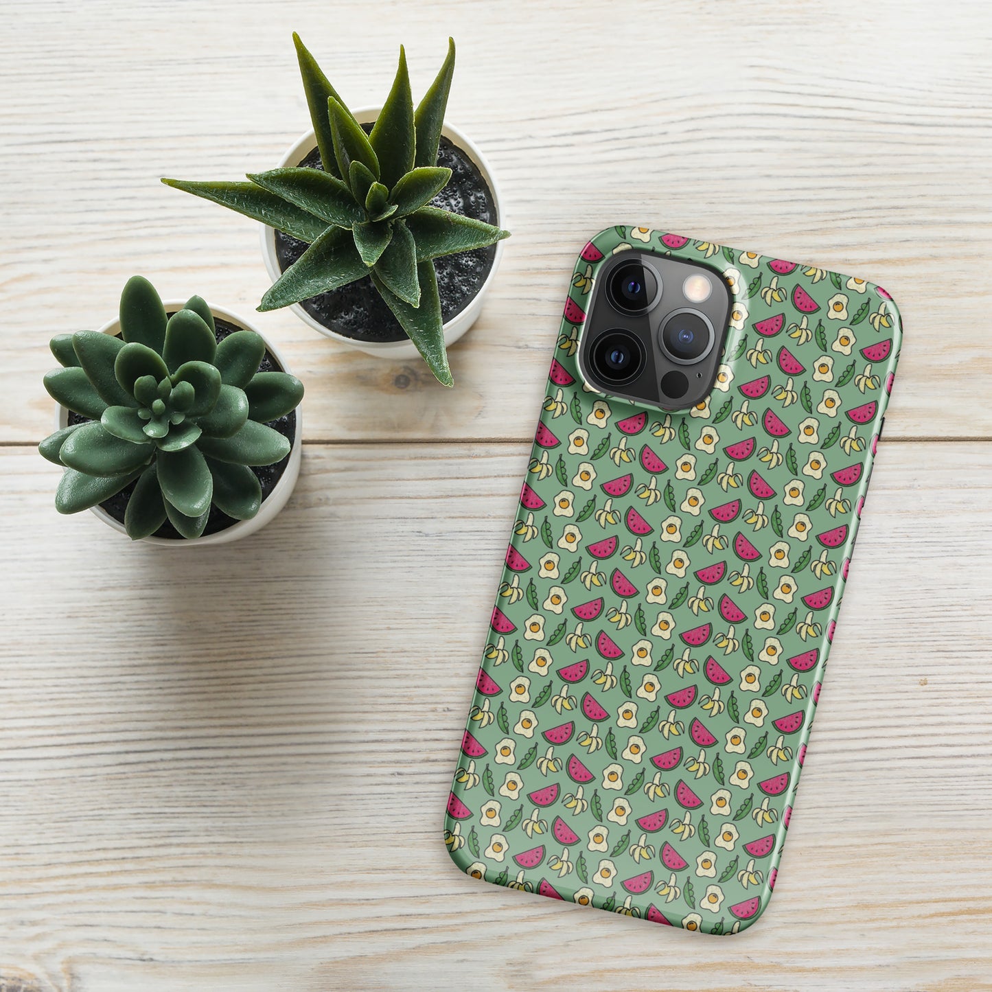 Green HS No Aubergine phone case for iPhone