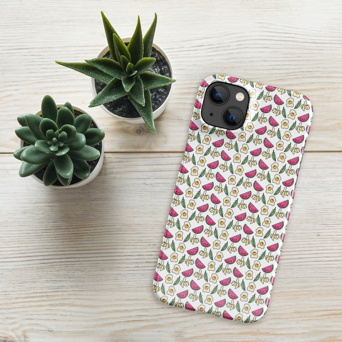 White HS No Aubergine phone case for iPhone