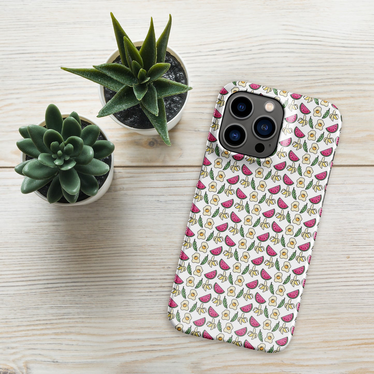 White HS No Aubergine phone case for iPhone