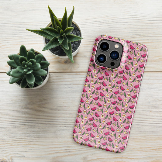 Pink HS No Aubergine phone case for iPhone