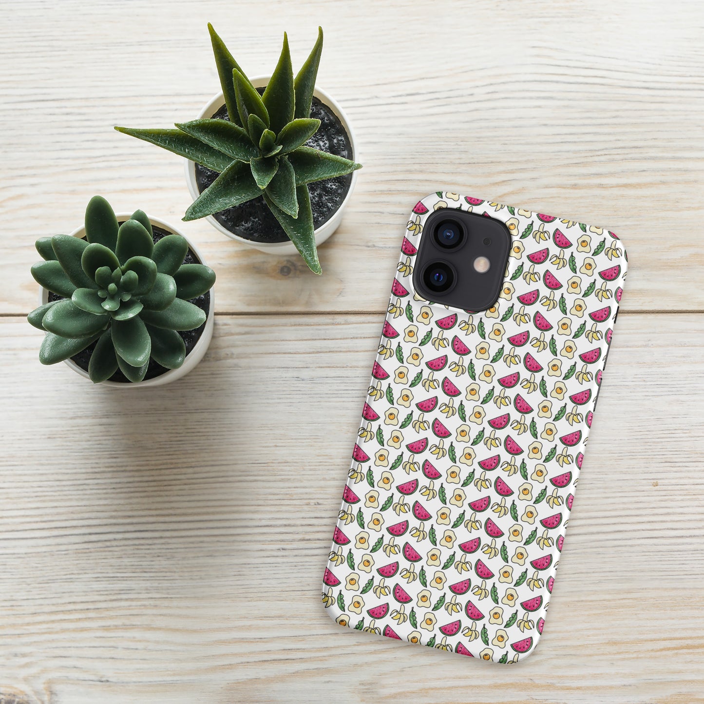 White HS No Aubergine phone case for iPhone