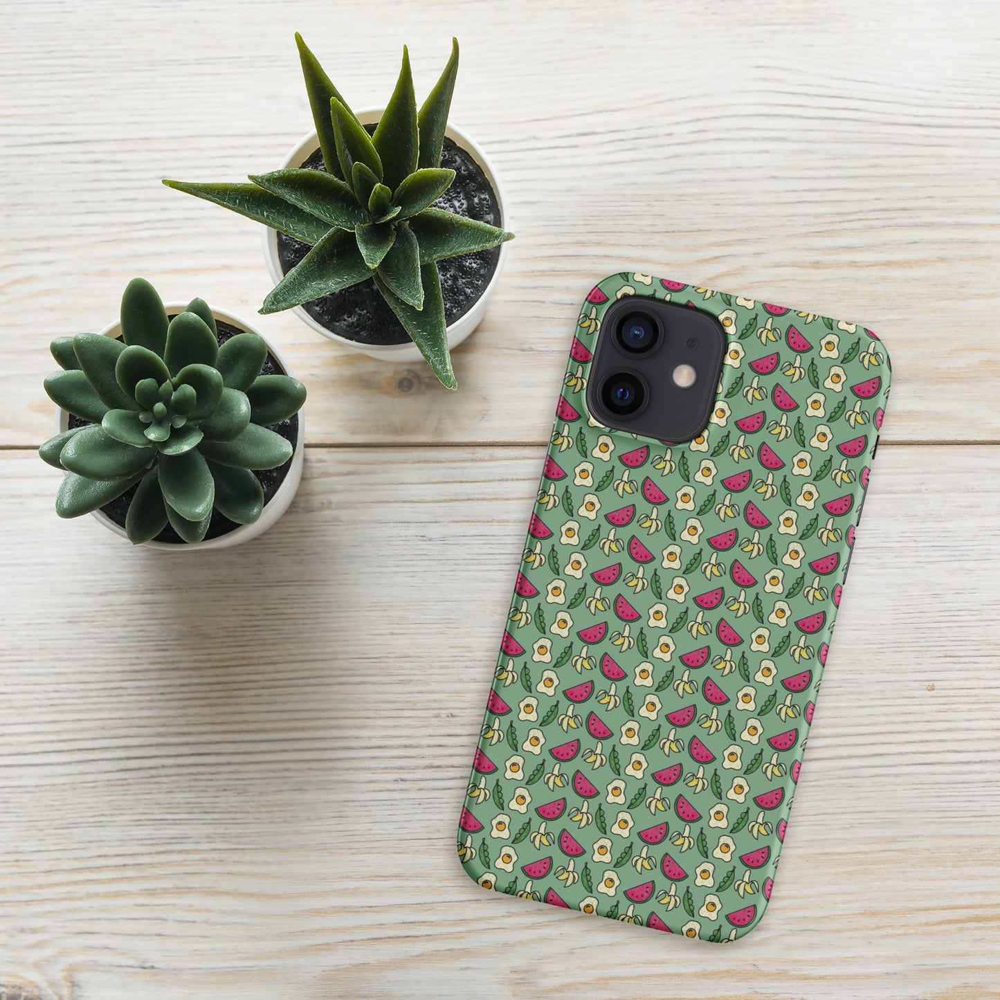 Green HS No Aubergine phone case for iPhone