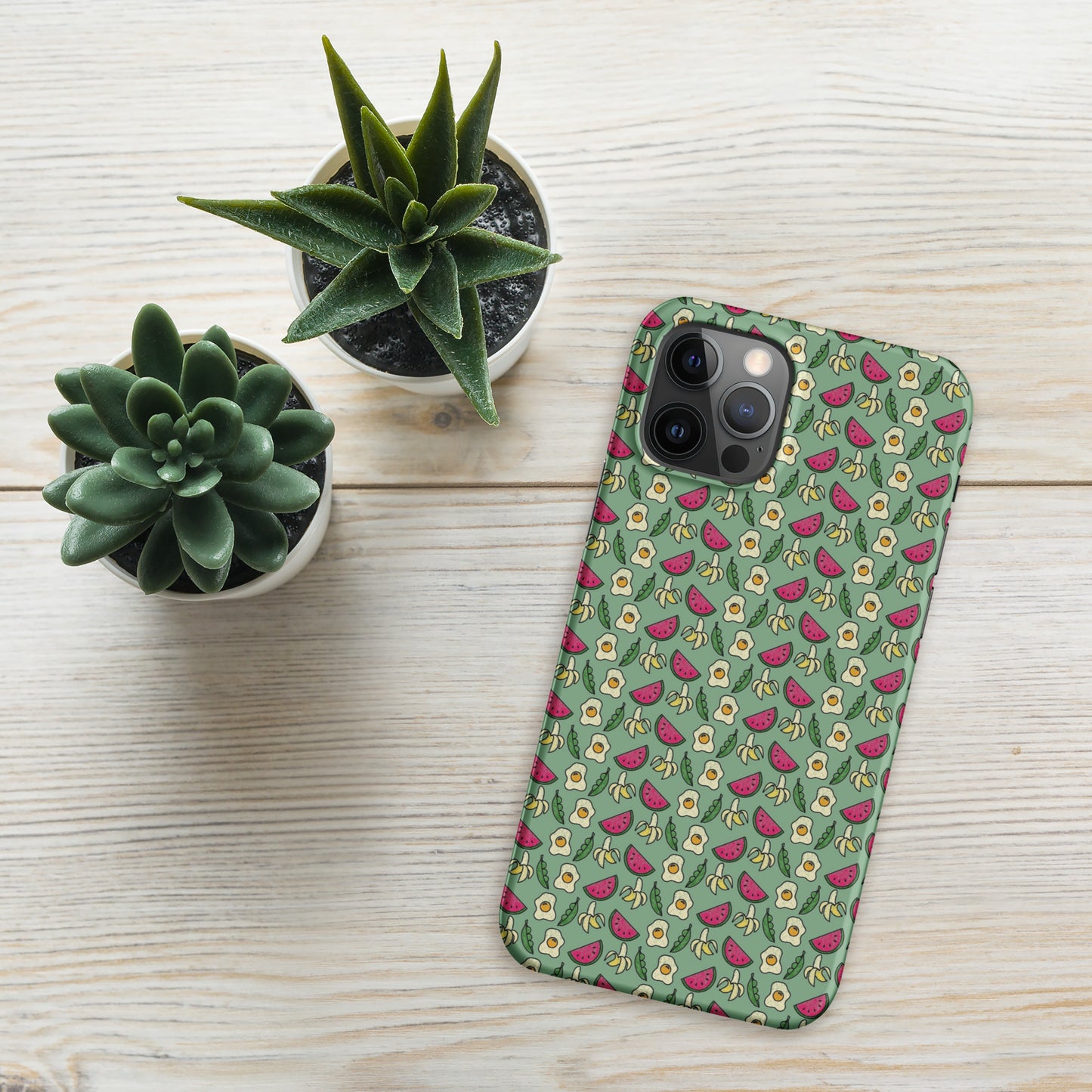 Green HS No Aubergine phone case for iPhone