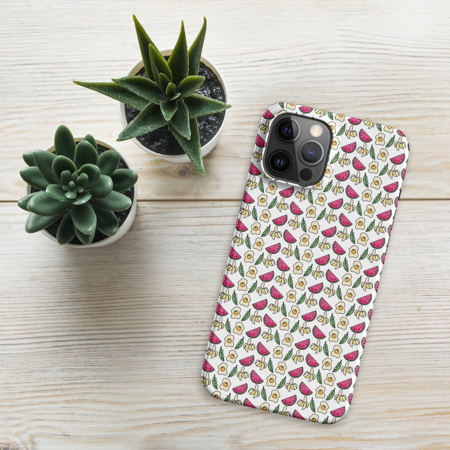 White HS No Aubergine phone case for iPhone