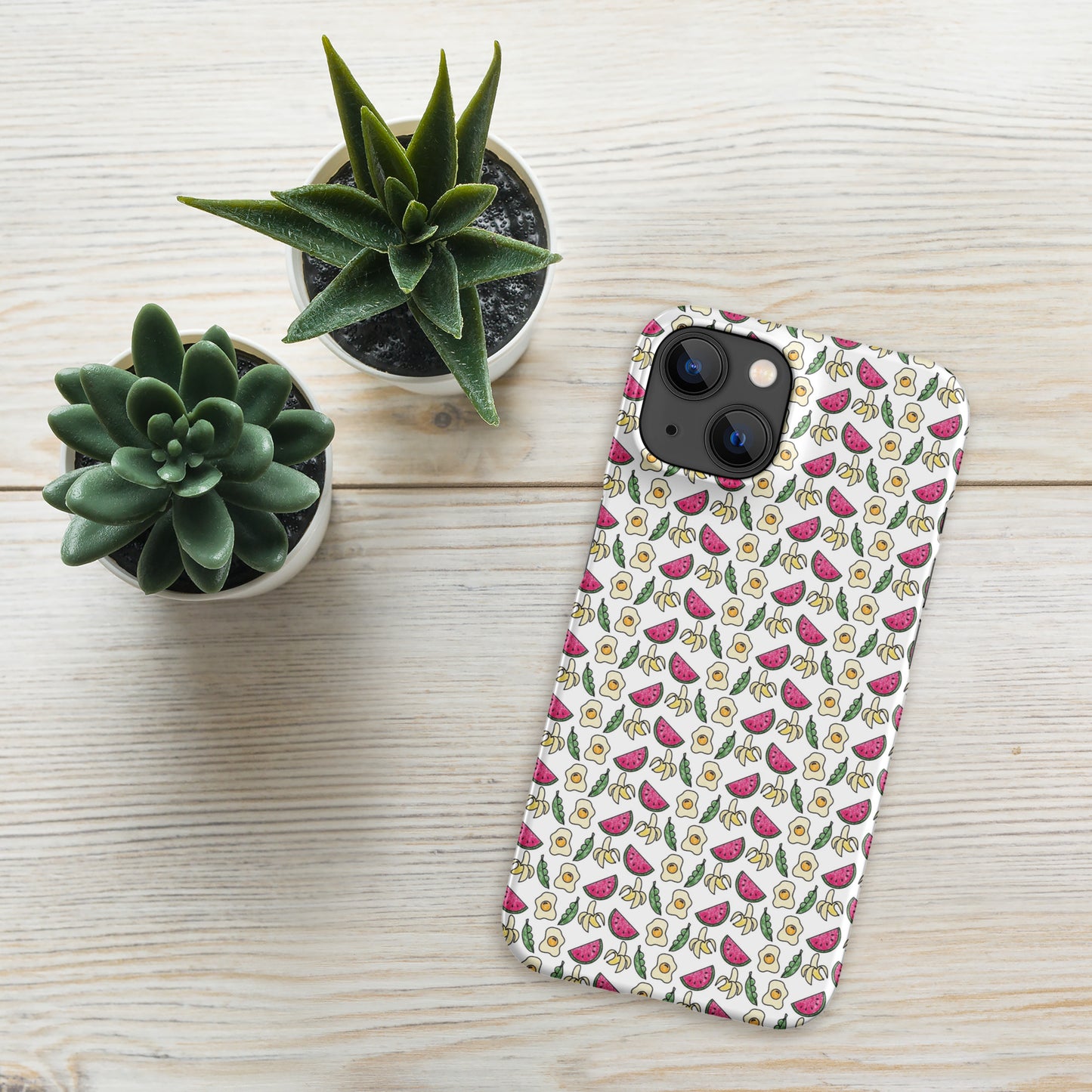 White HS No Aubergine phone case for iPhone