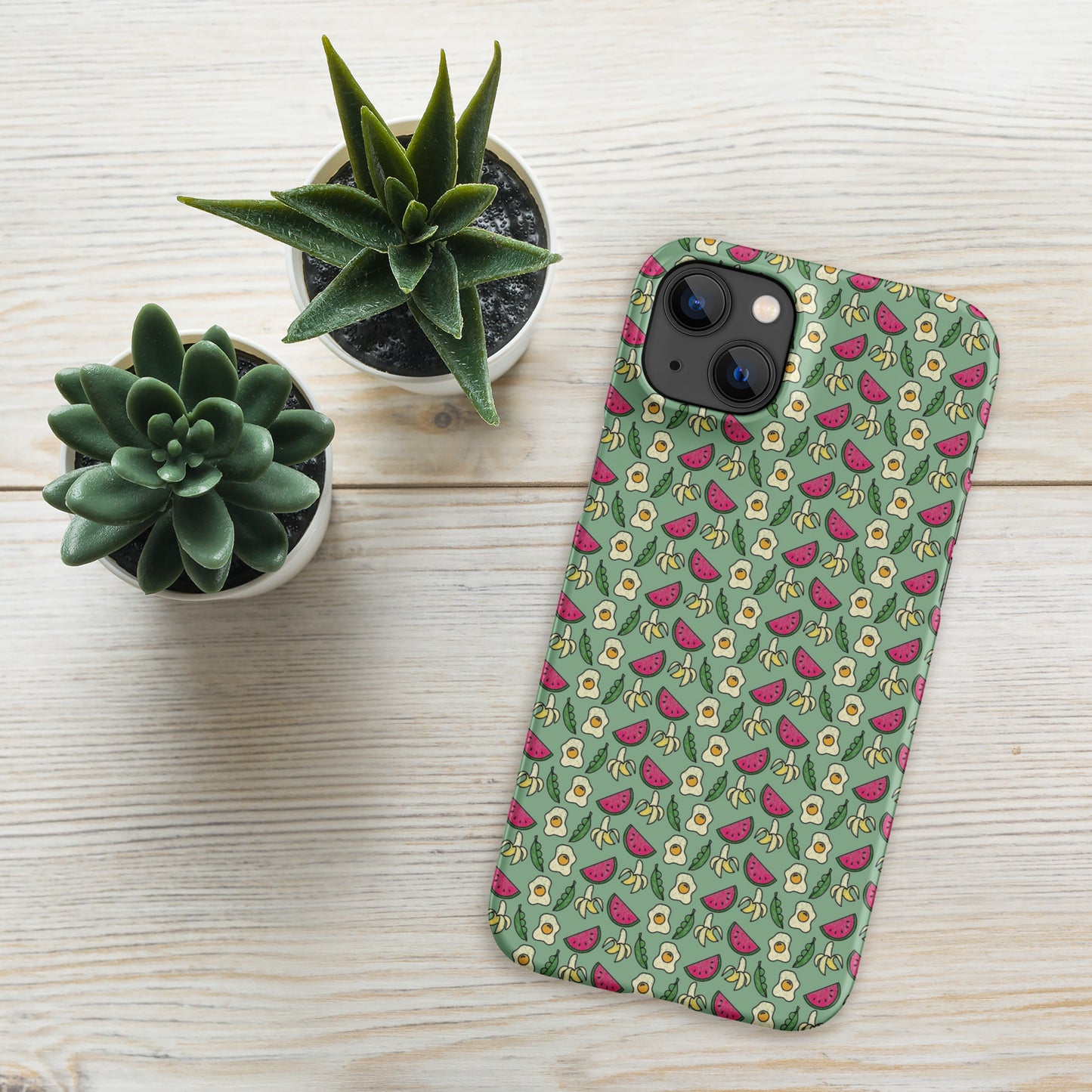 Green HS No Aubergine phone case for iPhone