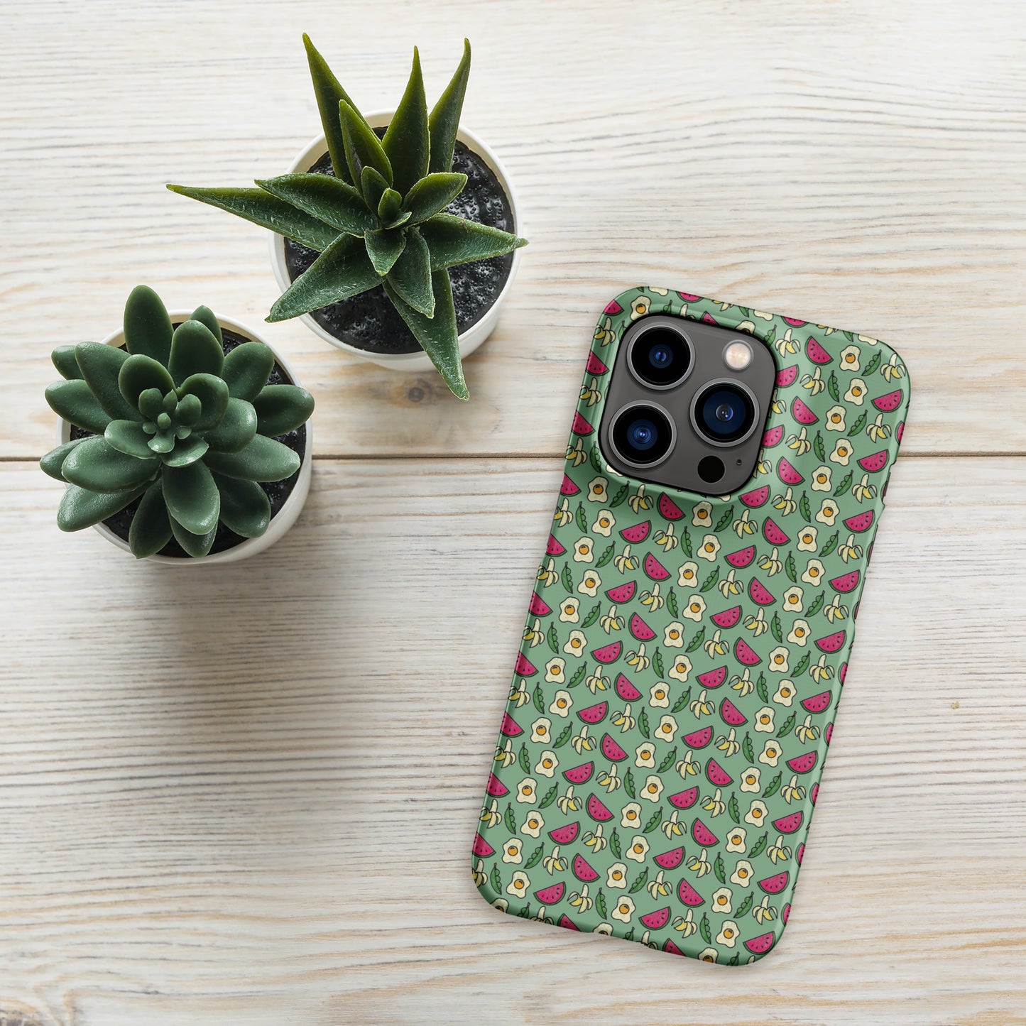 Green HS No Aubergine phone case for iPhone